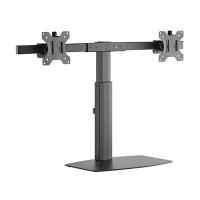 Brateck Dual Screen Pneumatic Vertical Lift Monitor Stand (LDS-22T02)