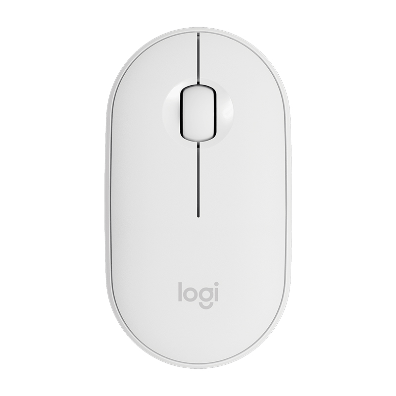 Logitech Pebble M350 Wireless Mouse - White (910-005600)