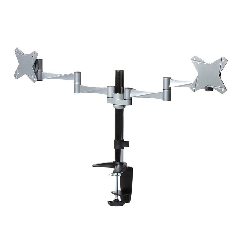 Brateck Dual Monitor Elegant Aluminium Arm Desk Clamp (BT-LDT02-C024)