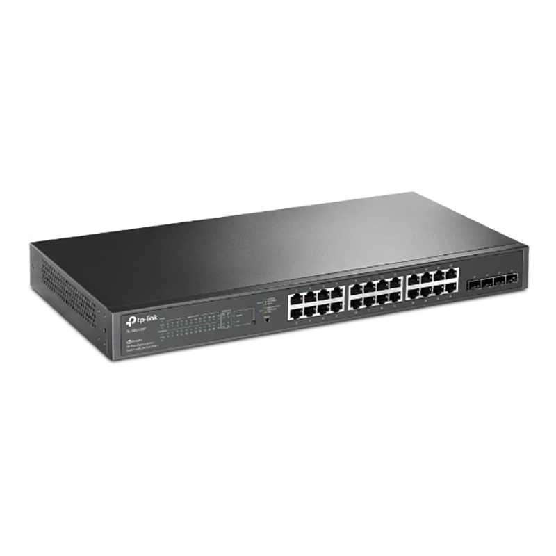 TP-Link 28 Port JetStream Gigabit Switch with 24 Port PoE+ (TL-SG2428P)