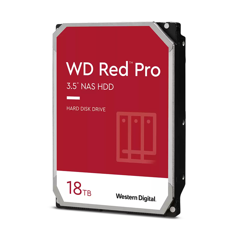 Western Digital 18TB Red Pro 7200RPM 3.5in SATA Hard Drive (WD181KFGX)