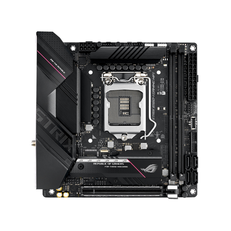 Asus ROG Strix B560-I Gaming LGA 1200 WiFi Mini ITX Motherboard (ROG STRIX B560-I GAMING WIFI)