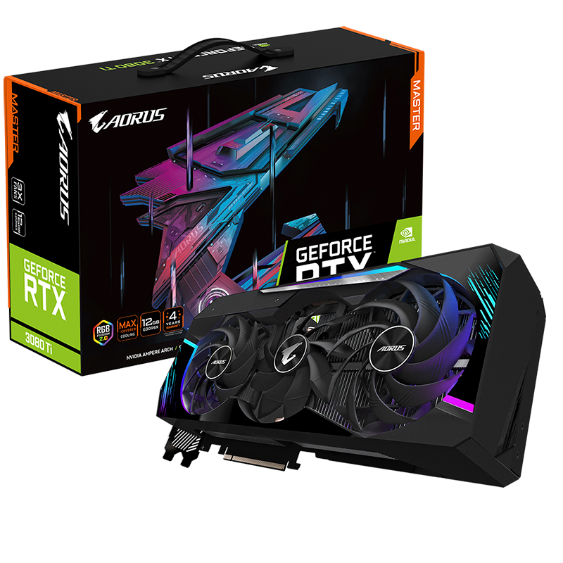 Gigabyte Geforce RTX 3080 Ti Master 12G Graphics Card (GV-N308TAORUS M-12GD)