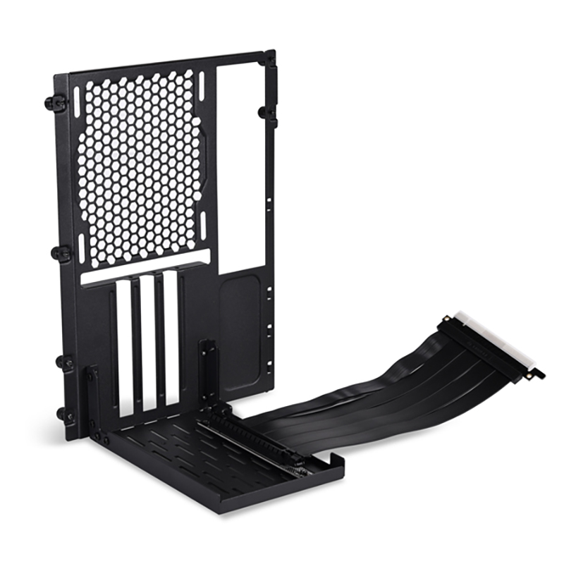 Lian Li O11DMINI-1 PCIe 4.0 Riser Vertical GPU Bracket Kit - Black