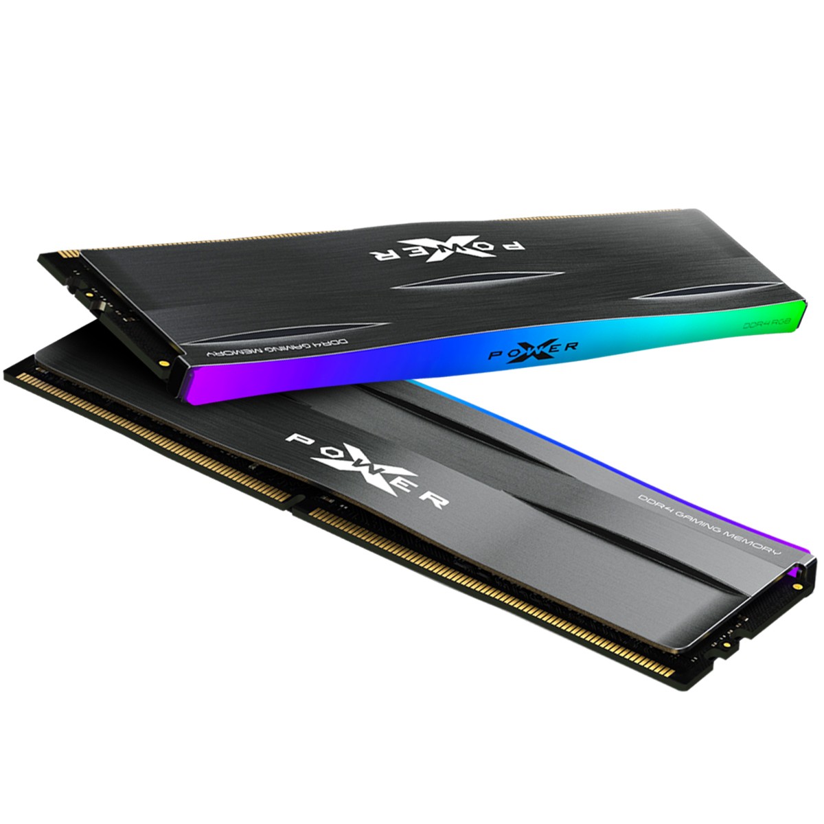 Silicon Power 16GB (2x8GB) SP016GXLZU320BDD 3200MHz XPOWER Zenith Gaming Desktop Memory RGB DDR4 RAM