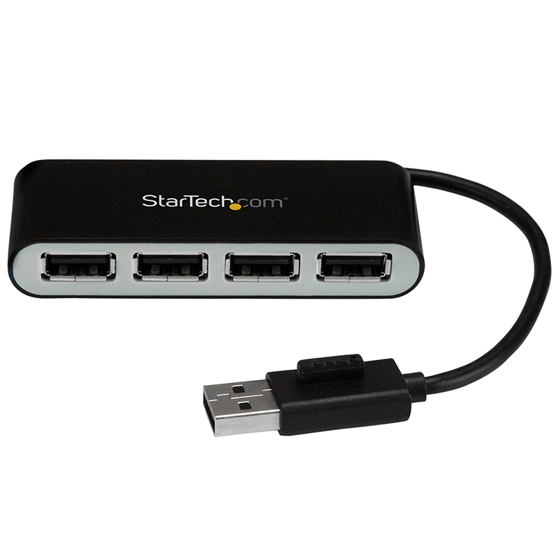 Startech 4-Port Portable USB 2.0 Hub with Cable