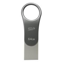 Silicon Power 64GB OTG C80 USB Type C Flash Drive Water / Dust / Vibration-Proof