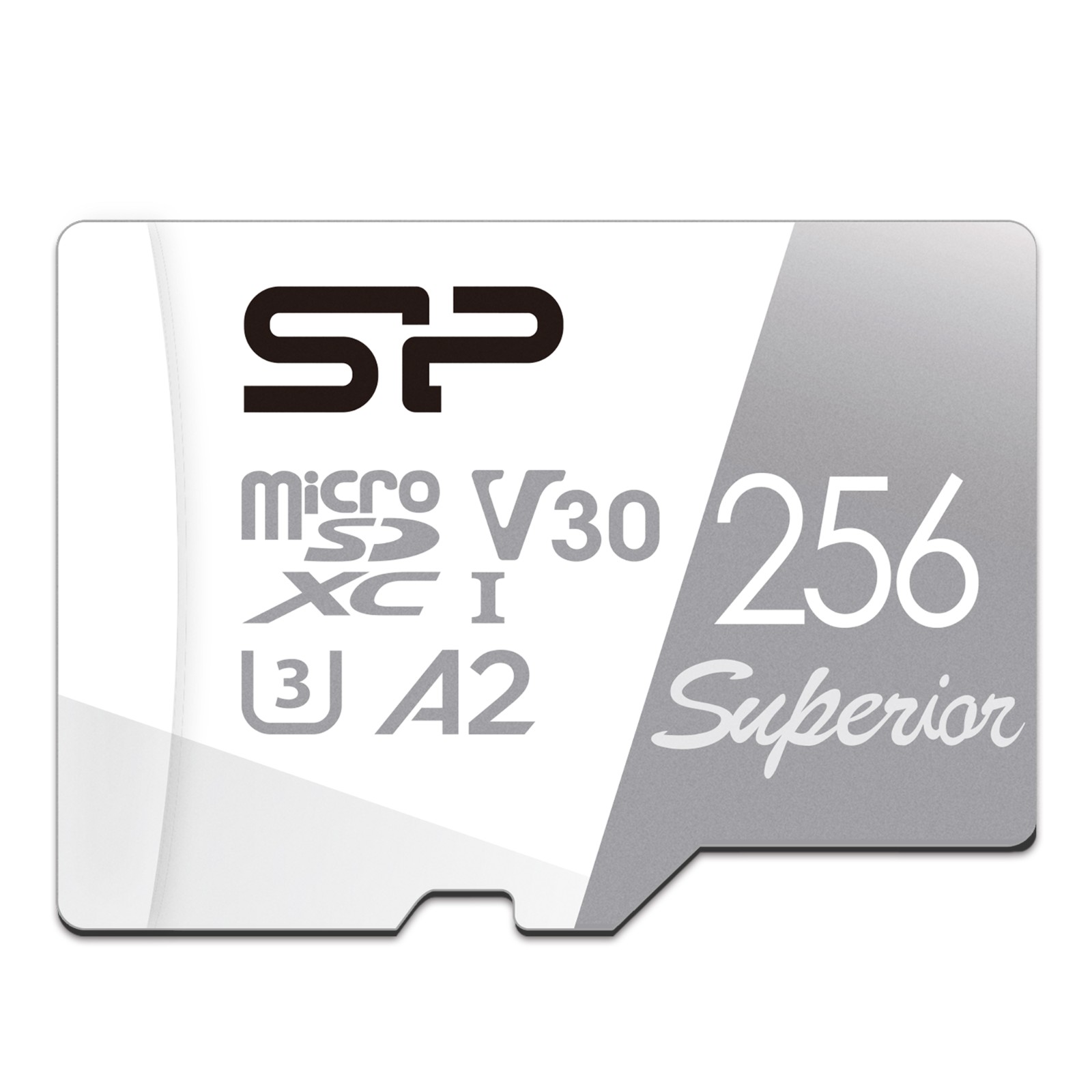 Silicon Power Superior 256GB V30 A2 4K/UHD with Adapter Micro SDXC