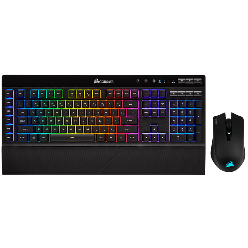 Corsair K57 RGB Wireless Gaming Keyboard and Mouse Bundle (CH-925C115-NA)