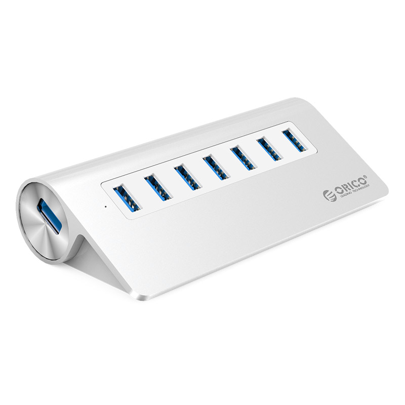ORICO M3H7-SV 7 Port USB HUB Premium Alumium Apple Style
