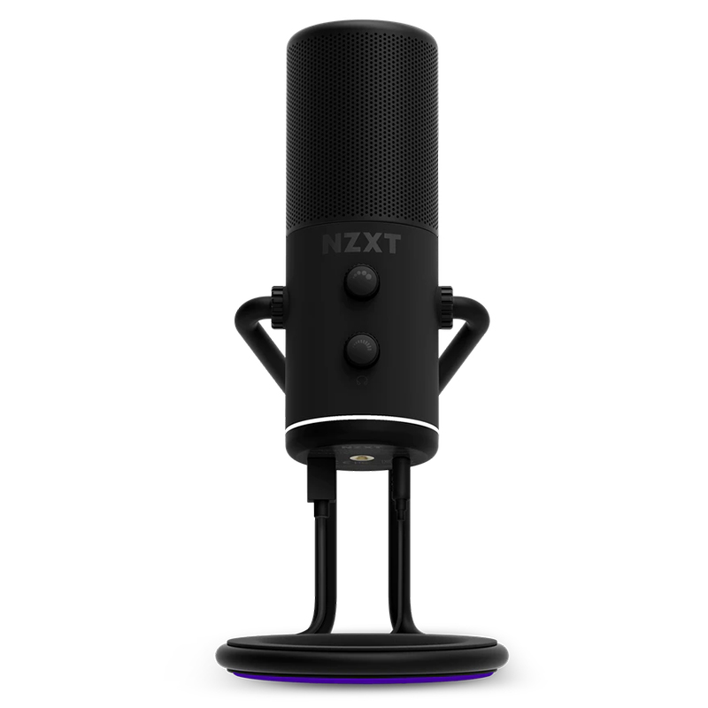 NZXT Capsule Cardioid Wired USB Microphone - Black (AP-WUMIC-B1)