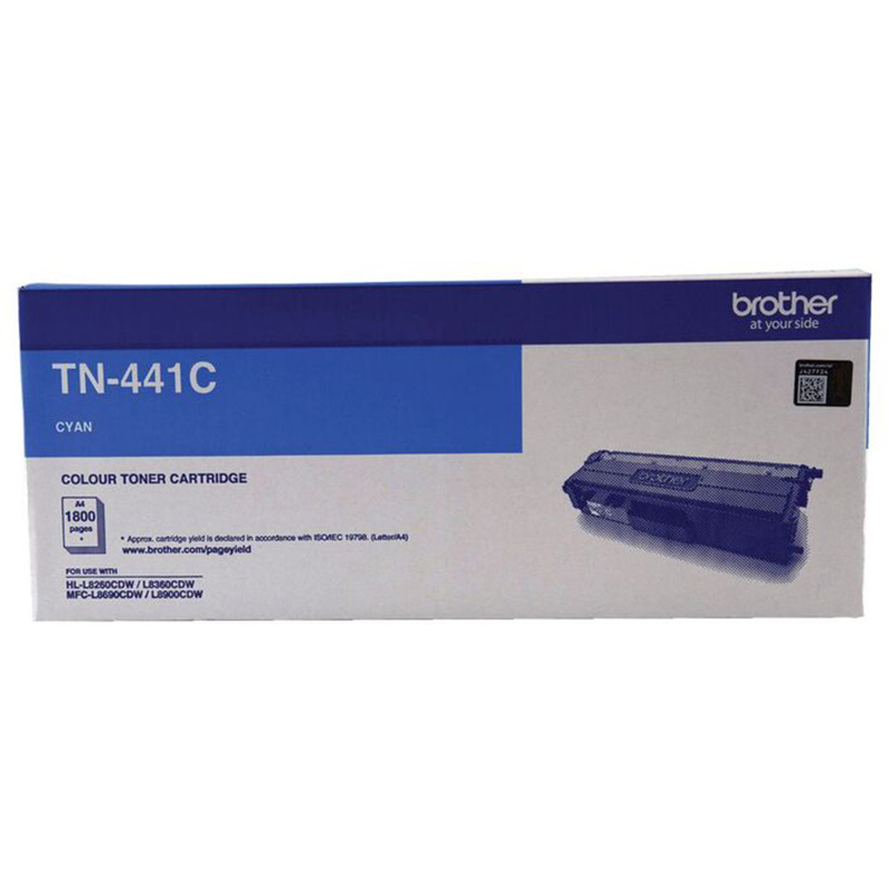 Brother Standard Yield Cyan Toner Cartridge - 1800 Pages (TN-441C)