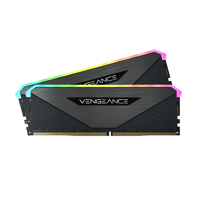 Corsair Vengeance RGB RT 32GB (2x16GB) 3200MHz DDR4 DRAM - Black (CMN32GX4M2Z3200C16)