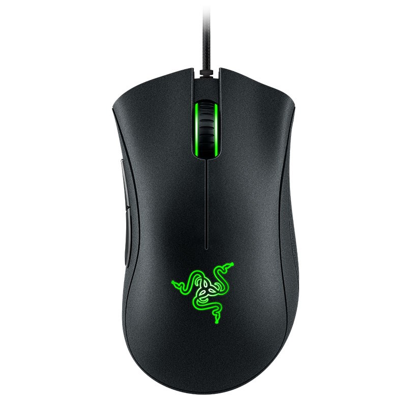 Razer DeathAdder Essential Ergonomic Wired Gaming Mouse - Black Edition (RZ01-03850100)