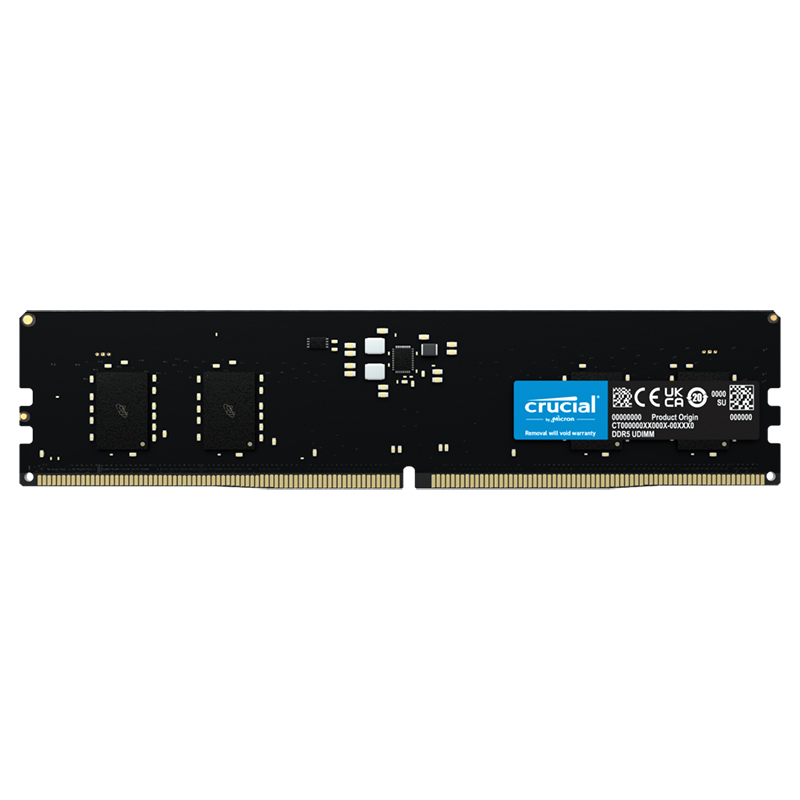 Crucial 8GB (1x8GB) CT8G48C40U5 4800MHz CL40 UDIMM DDR5 RAM