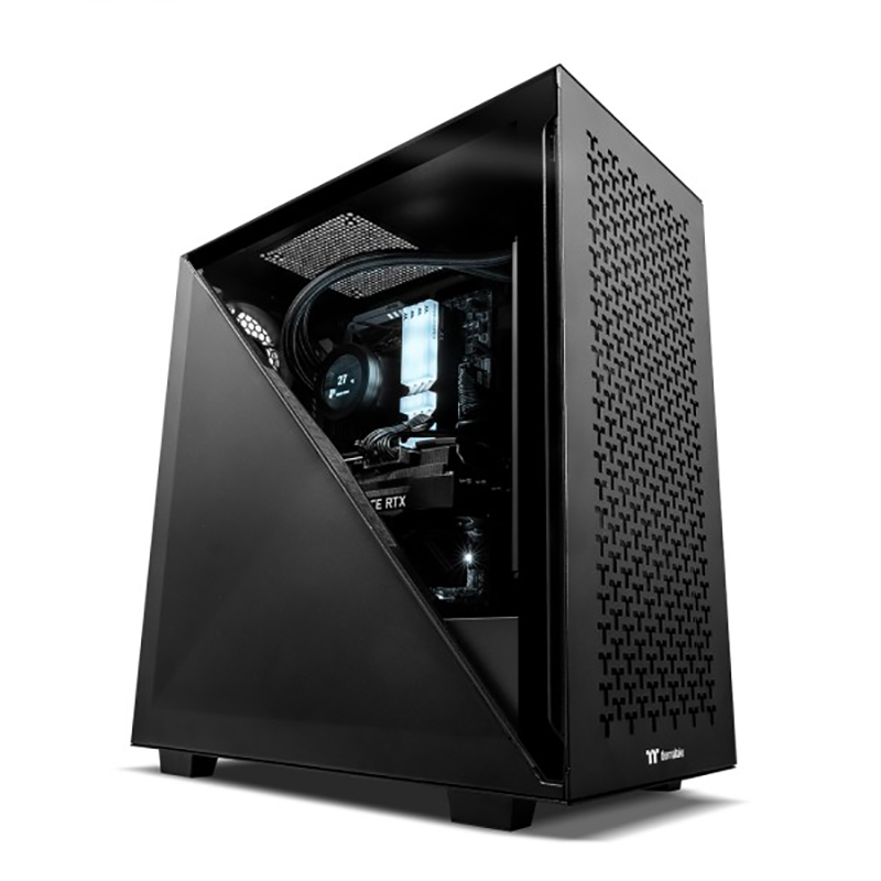 Thermaltake Stealth Ryzen 5 3600 RTX 3060 500GB SSD 16GB RAM W10H Gaming Desktop PC (CA-4K2-00D1WA-02)