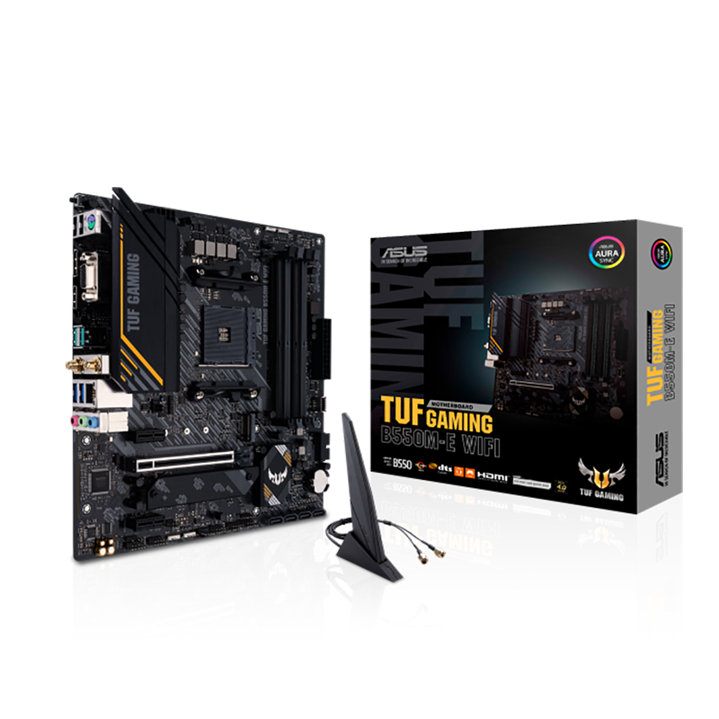 Asus B550M-E WiFi TUF Gaming AM4 mATX Motherboard (TUF GAMING B550M-E WIFI)