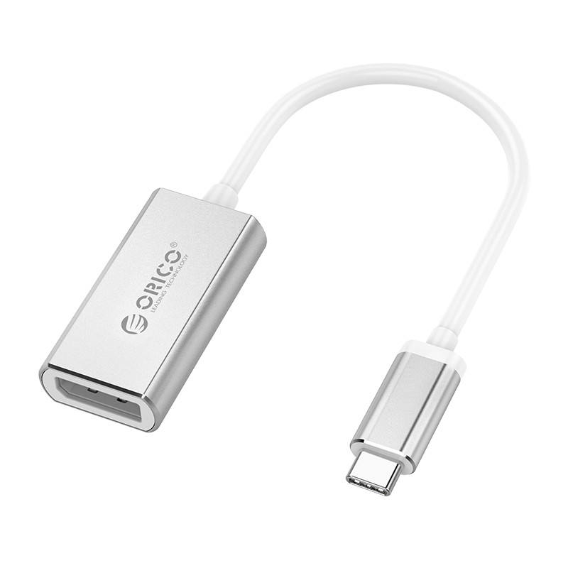 Orico 15cm USB Type C to Display Port Adapter Cable - Silver