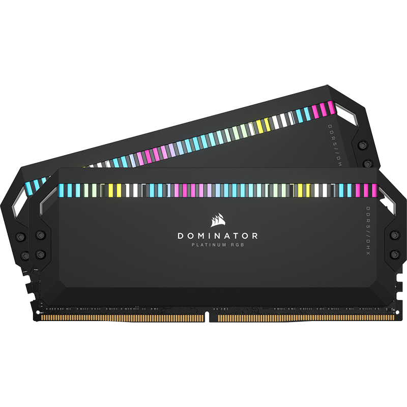 Corsair Dominator Platinum RGB 32GB (2x16GB) C40 5200MHz DDR5 DRAM (CMT32GX5M2B5200C40)