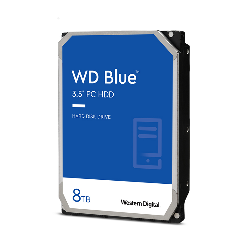 Western Digital 8TB Blue 5640RPM 3.5in SATA Hard Drive (WD80EAZZ)