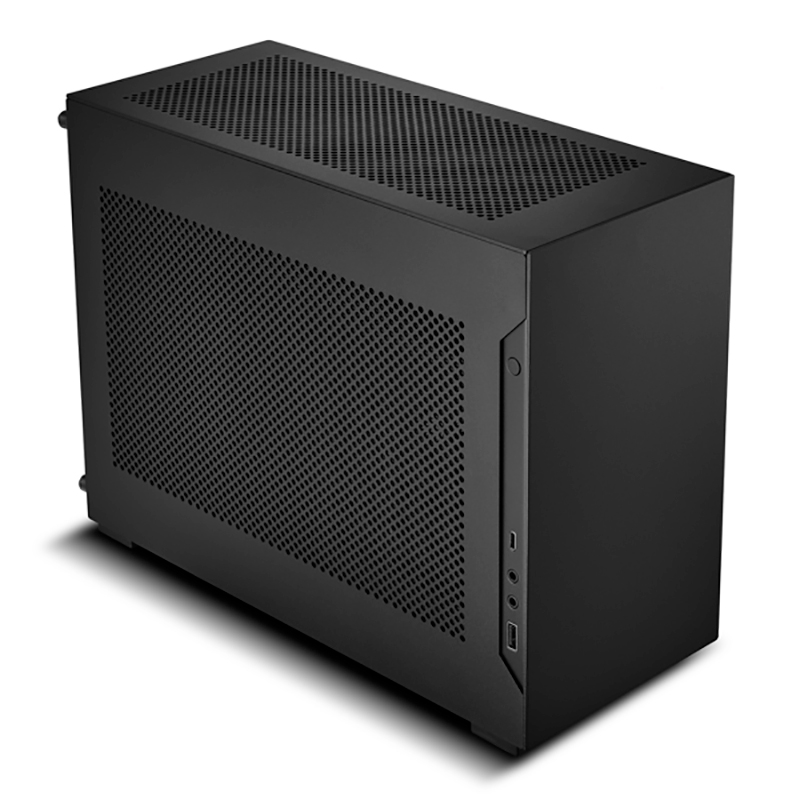 Lian Li A4-H2O 11-Liter PCIe 4.0 Small Form Factor Mini-ITX Case - Black