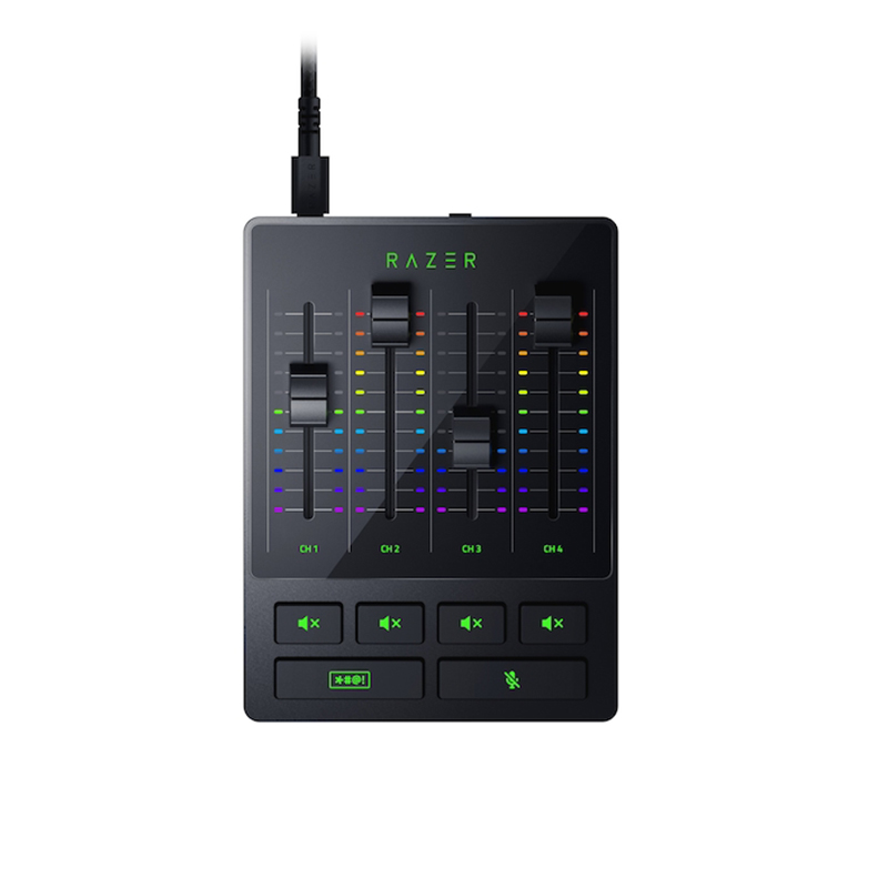 Razer Audio Mixer All-in-one Analog Mixer for Broadcasting and Streaming (RZ19-03860100-R3M1)