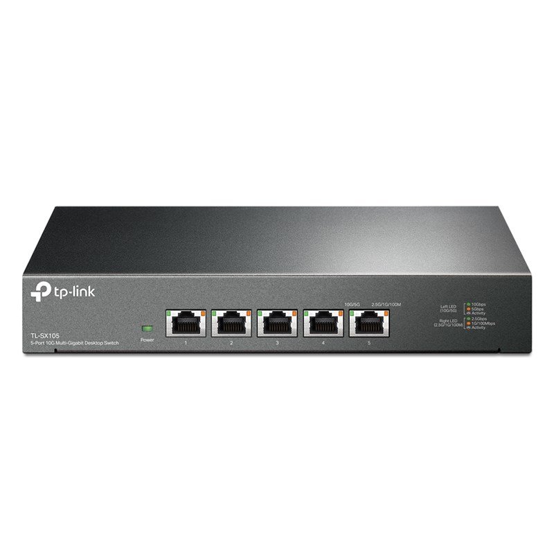 TP-Link 5 Port 10 Gigabit Unmanaged Desktop Switch (TL-SX105)