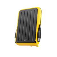 Silicon Power 2TB Armor A66 Rugged Shockproof & Water resistant Portable External Hard Drive USB 3.0 - Yellow