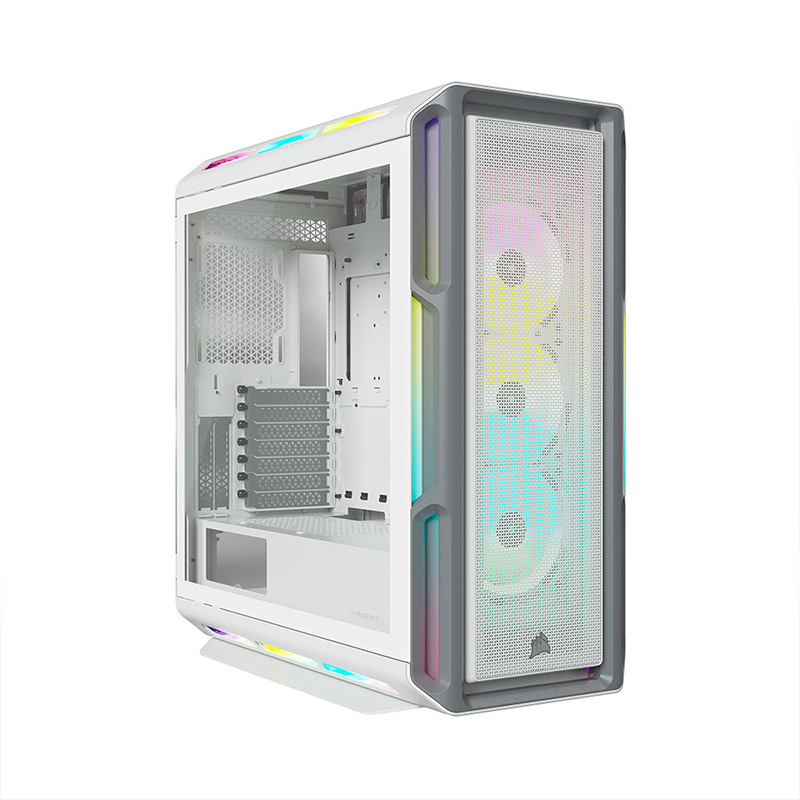 Corsair iCUE 5000T RGB TG Mid Tower ATX Case - White (CC-9011231-WW)