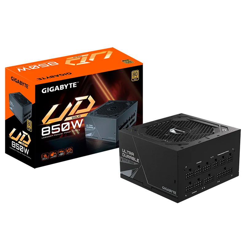 Gigabyte 850W Ultra Durable 80+ Gold Modular Power Supply (GP-UD850GM)