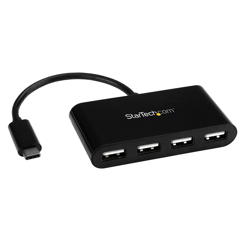 Startech 4-Port USB-C to 4x USB-A USB 2.0 Hub (ST4200MINIC)