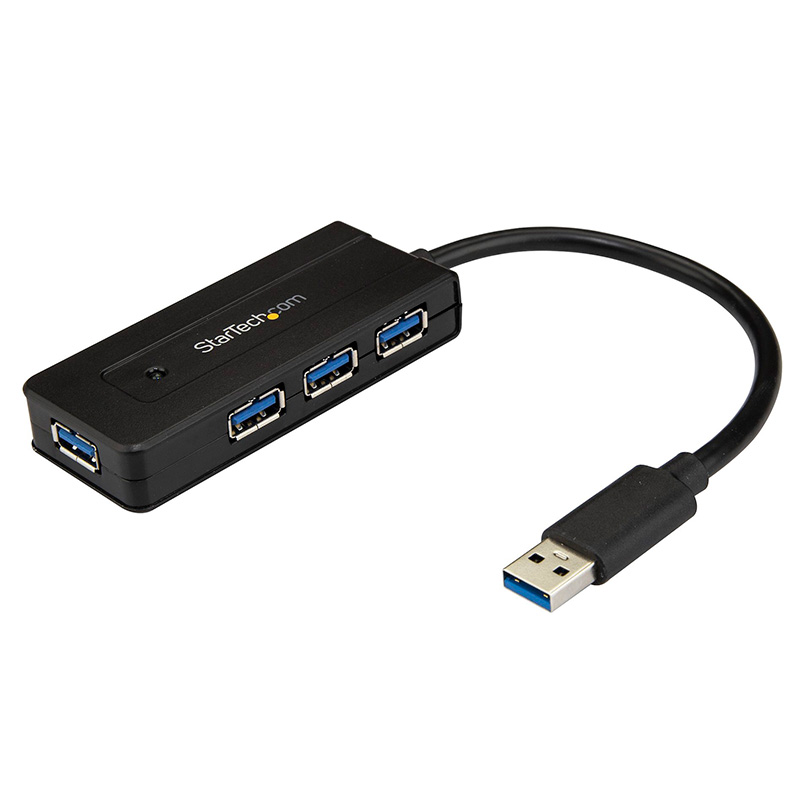 StarTech 4 Port USB 3.0 Hub USB-A with Fast Charge