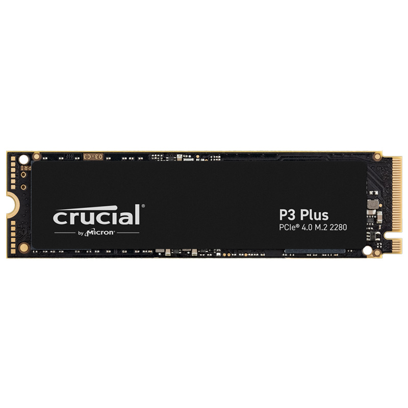 Crucial P3 Plus 1TB CT1000P3PSSD8 PCIe Gen4 M.2 2280 NVMe SSD