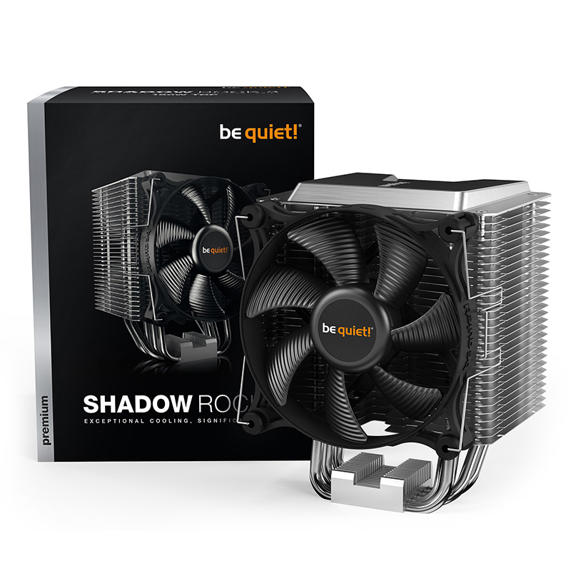 be quiet! Shadow Rock 3 120mm PWM CPU Cooler (BK004)