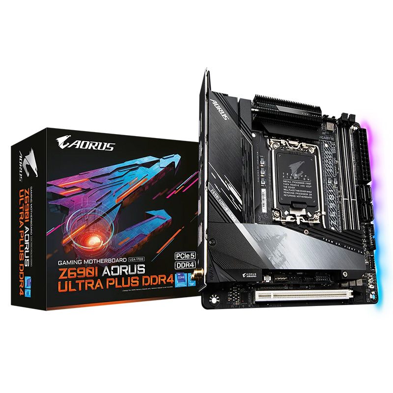 Gigabyte Z690I Aorus Ultra Plus LGA1700 mITX Motherboard (Z690I AORUS ULTRA PLUS D4)