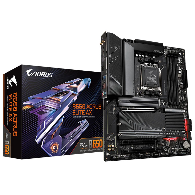 Gigabyte B650 Aorus Elite AX AM5 ATX Motherboard (B650 AORUS ELITE AX)