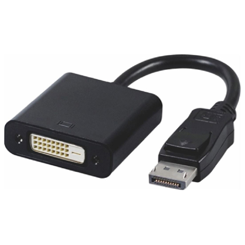 Astrotek Active DisplayPort DP to DVI Male to Female Adapter Converter - 15cm