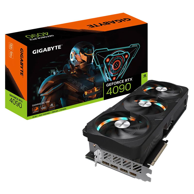 Gigabyte GeForce RTX 4090 GAMING OC 24G Graphics Card - NO PACKAGE 74258 (GV-N4090GAMING-OC-24GD-74258)
