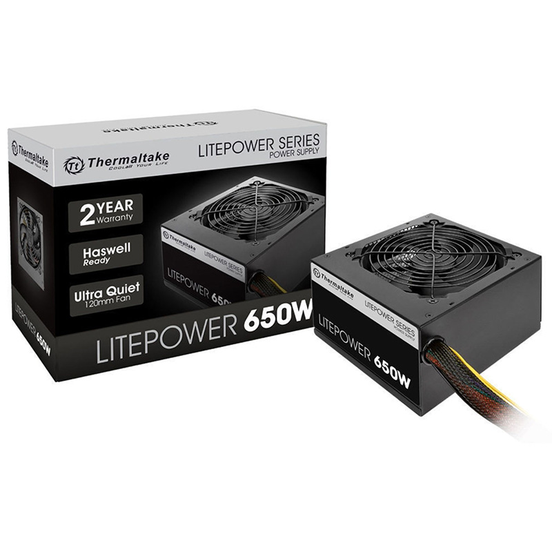 Thermaltake Litepower Gen 2 650W Power Supply (PS-LTP-0650NPCNAU-2)