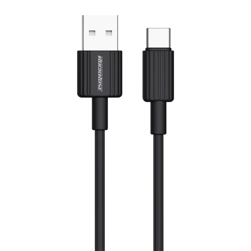 RockRose Arrow AC 2.4A 1m USB-C Charge & Sync Cable