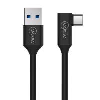 Cruxtec VAC-05-BK 5m USB-A to USB-C 90 degree angle VR Cable