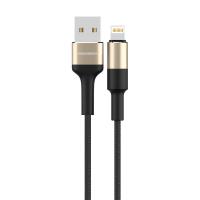 RockRose Acacia AL 1m 2.4A Nylon Braided Lightning to USB Charge & Sync Cable