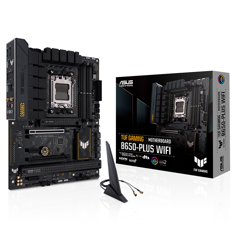 Asus TUF Gaming B650-Plus WiFi AM5 ATX Motherboard (TUF GAMING B650-PLUS WIFI)