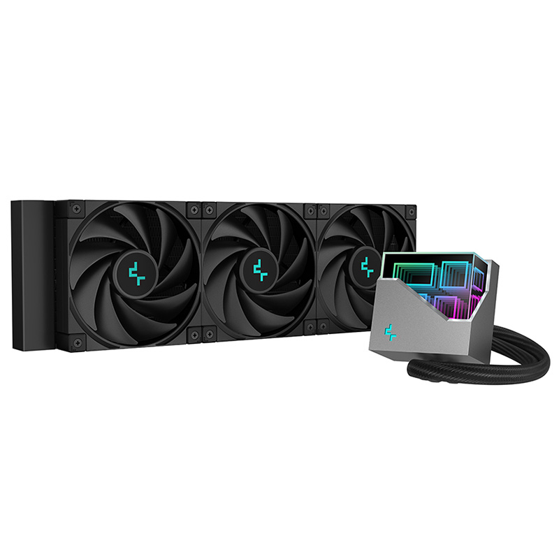 DeepCool LT720 360mm AIO Liquid CPU Cooler (R-LT720-BKAMNF-G-1)