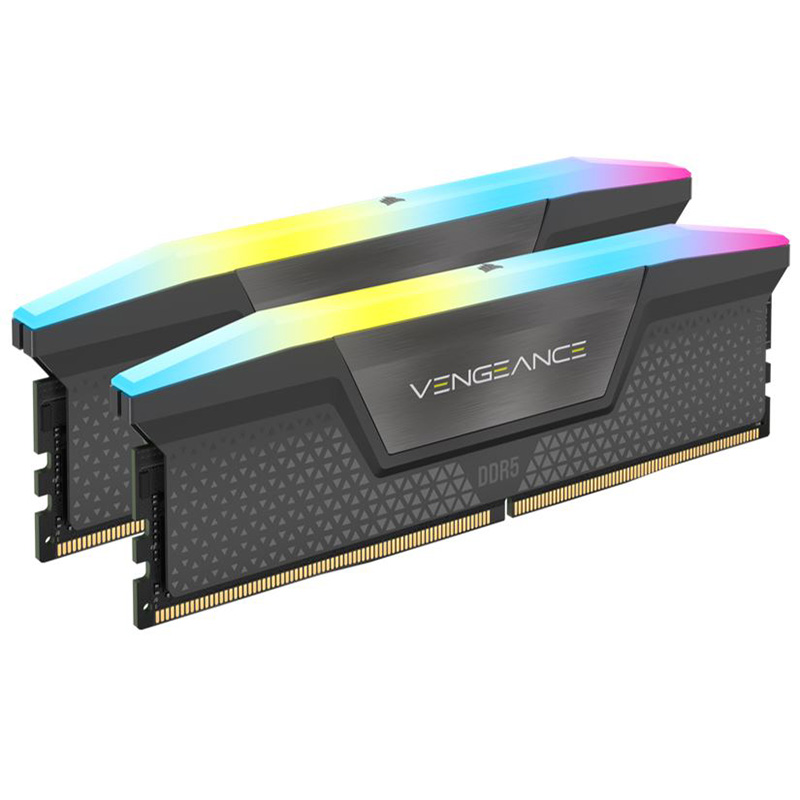 Corsair Vengeance RGB 32GB (2x16GB) C36 5600MHz DDR5 RAM (CMH32GX5M2B5600Z36K)