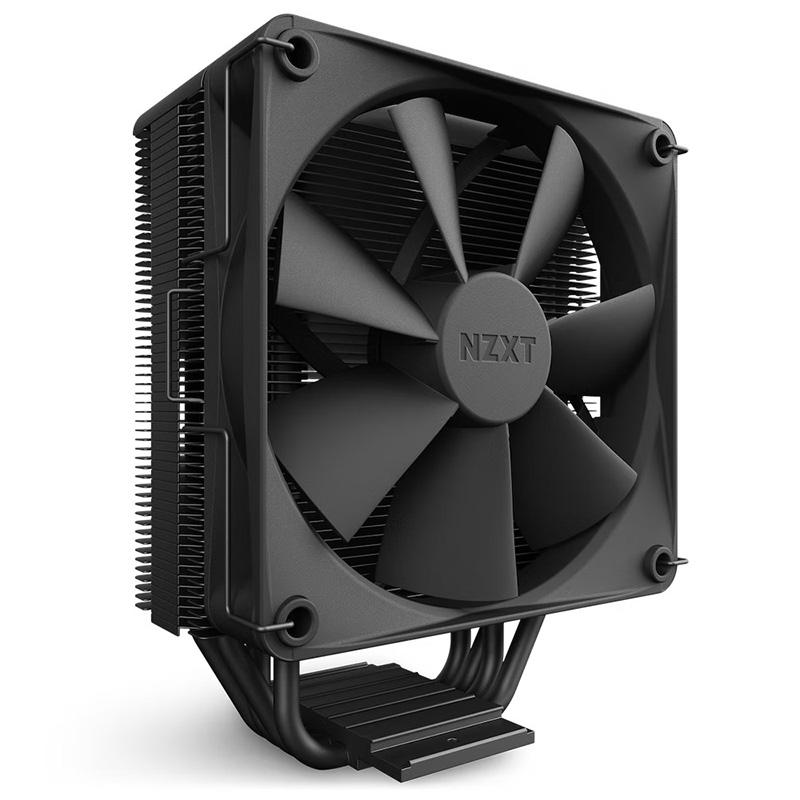 NZXT T120 120mm Aluminum Black CPU Cooler (RC-TN120-B1)