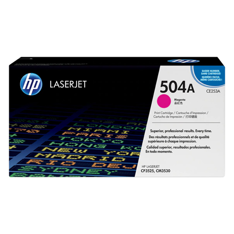 HP 504A Magenta Toner Cartridge