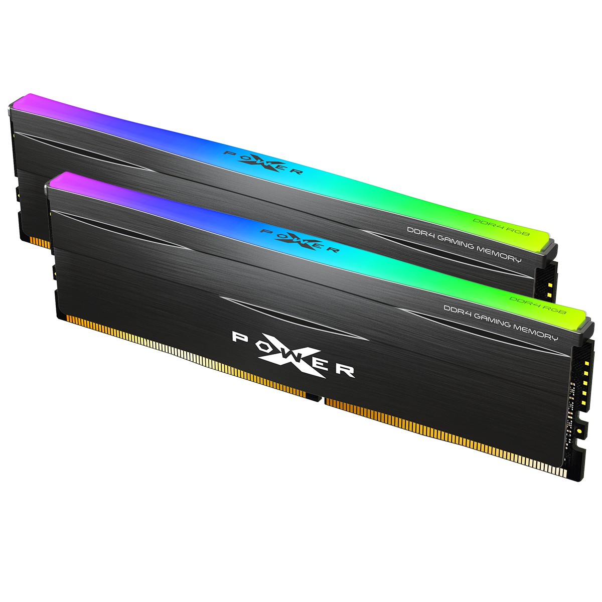 Silicon Power 16GB (2x8GB) SP016GXLZU360BDD 3600MHz XPOWER RGB Zenith Gaming Desktop Memory DDR4 RAM