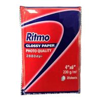 Ritmo 20pcs 6x4 Premium Photo Glossy Paper