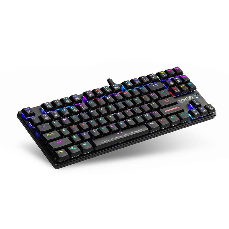 Armaggeddon Switch Mechanical RGB 87 Key Gaming Keyboard- Red Switch